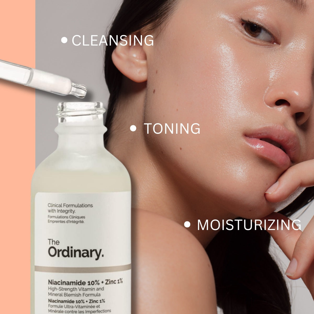 The Ordinary Niacinamide 10%+ Zinc 1% Face Serum (ORIGINAL)